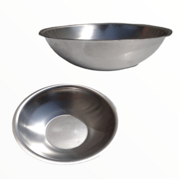 Lavamanos Acero Inoxidable Kuality Redondo 32cms X 8.5cms