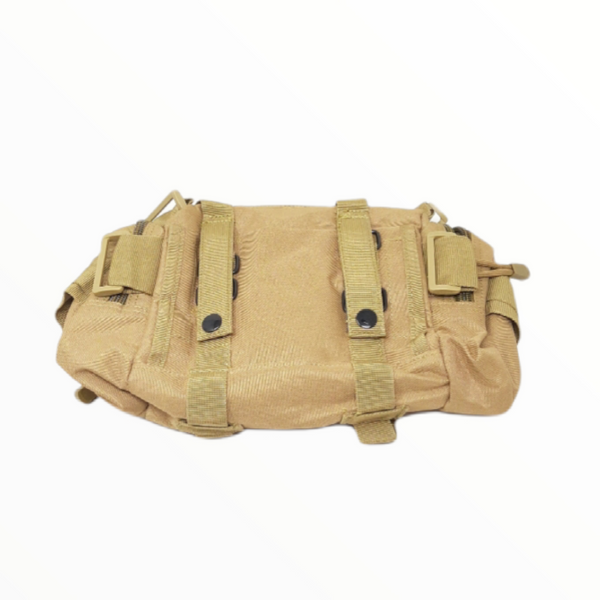 Cangurera Tactica Tipo Militar Varios Colores