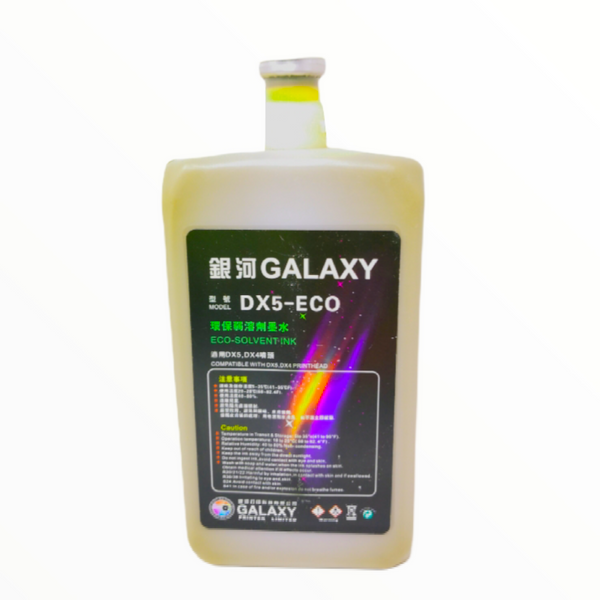 Tinta Eco Solvente Galaxy Dx5 Eco Dx4 Para Cabezal Epson
