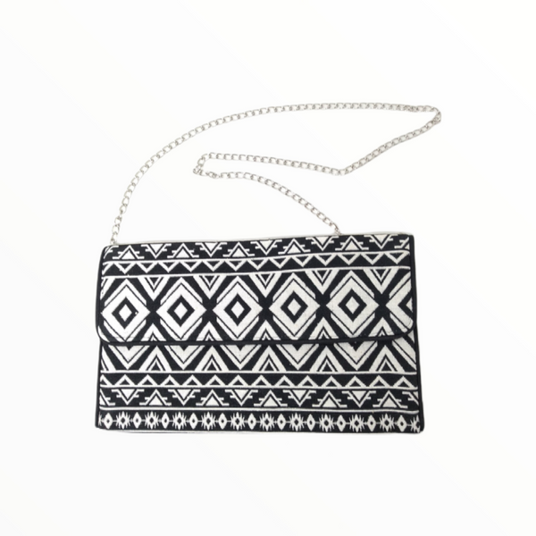 Bolsa Cartera De Mano Tejido Artesanal para Mujer Colores 20x31cms