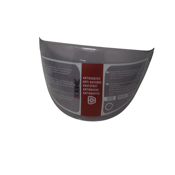 Visera Casco Moto Marca IBK 30cm x 16 cm
