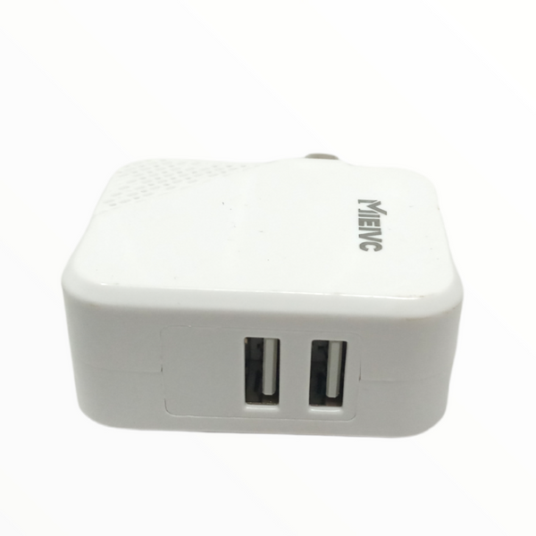 Adaptador Cubo Cargador Compacto de USB 2 Salidas 5v 2.1A
