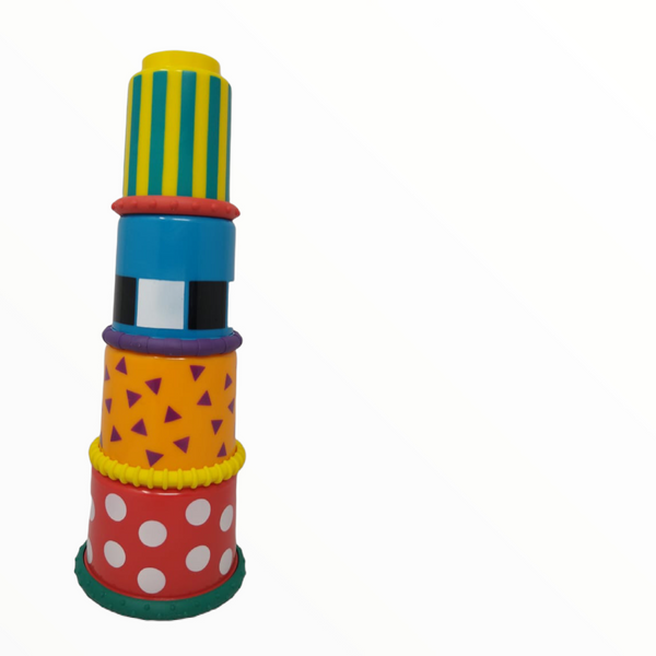 Juego De Vasos Logicos Didacticos Para Bebes Juguete Niños