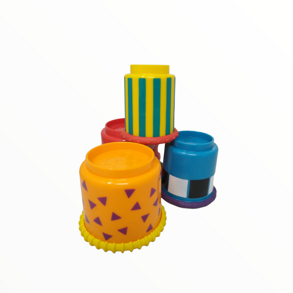Juego De Vasos Logicos Didacticos Para Bebes Juguete Niños