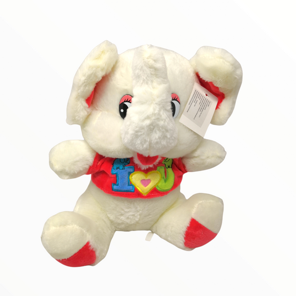 Elefante juguete De Peluche Corazon San Valentin 30 Cm