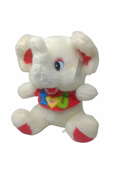 Elefante juguete De Peluche Corazon San Valentin 30 Cm