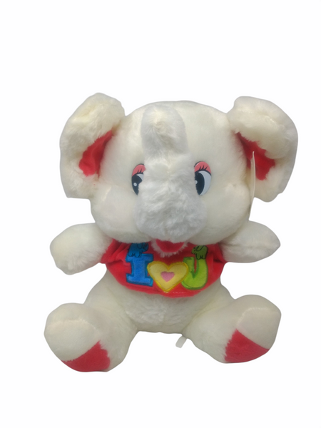 Elefante juguete De Peluche Corazon San Valentin 30 Cm