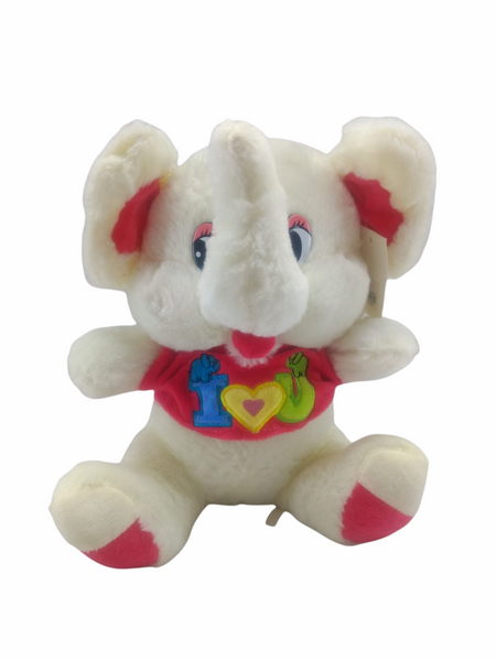 Elefante juguete De Peluche Corazon San Valentin 30 Cm