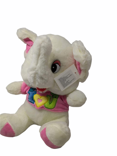 Elefante juguete De Peluche Corazon San Valentin 30 Cm