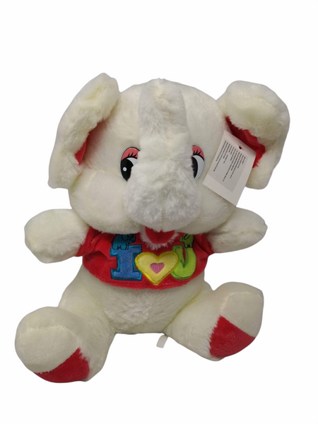 Elefante juguete De Peluche Corazon San Valentin 30 Cm