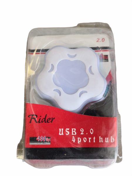 Usb Hub Multiconector Puertos Usb 2.0 Marca Rider Estrella