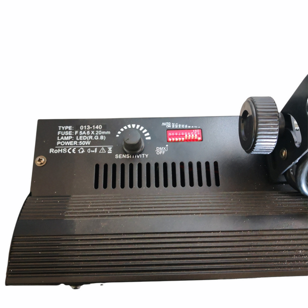 Lámpara Estroboscopica luz DJ RGB Radox 160v 50W DMX