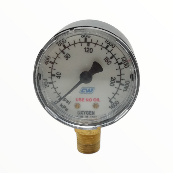 Manometro oxigeno 200psi tanque soldar