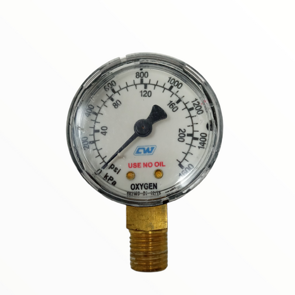 Manometro oxigeno 200psi tanque soldar