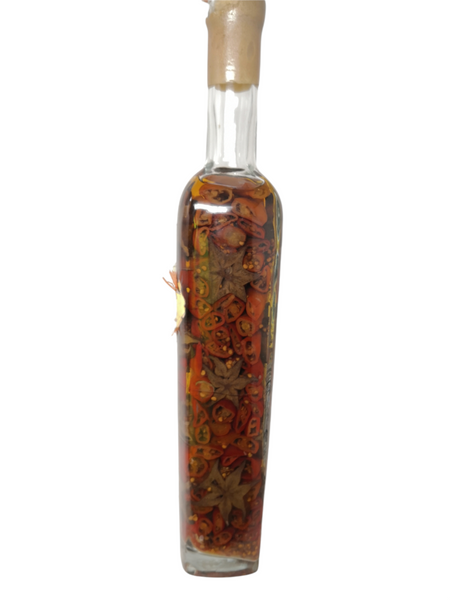 Botella Decorativa con Chiles en Conserva  Mediterranee by shonfelds