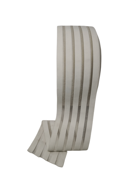 Elástico Ventilado Blanco Rollo Resorte Ropa 10cm X 50m