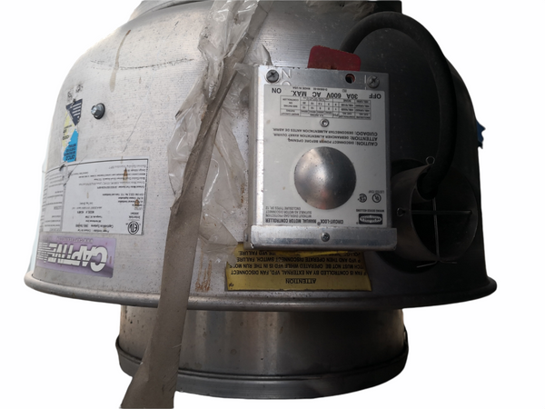 VENTILADOR CENTRÍFUGO EXTRACTOR AIRE CAPTIVEAIRE 0.5HP