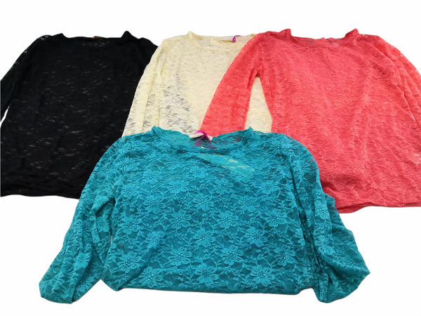 Blusas De Encaje Mujer Unitalla Economica