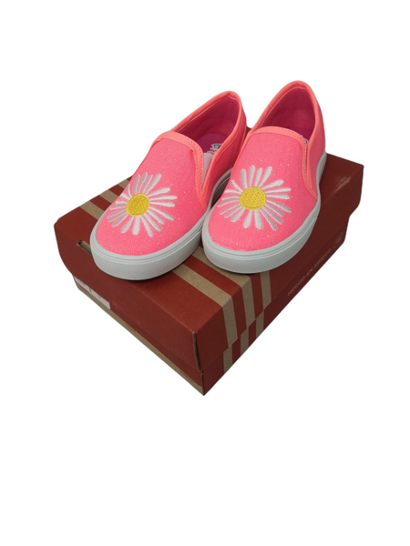 Tenis Slip On de Niña Bordado Infantil Brunella