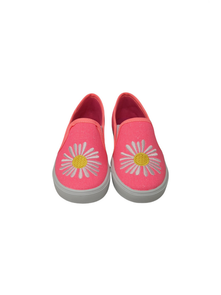 Tenis Slip On de Niña Bordado Infantil Brunella