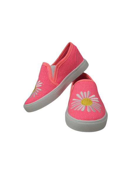 Tenis Slip On de Niña Bordado Infantil Brunella