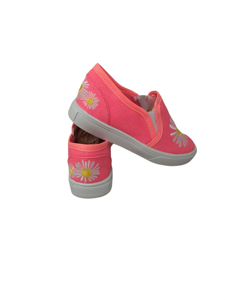 Tenis Slip On de Niña Bordado Infantil Brunella