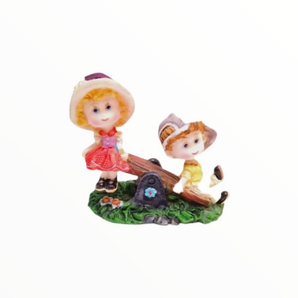 Figura Adorno Decorativo Pequeño Modelos Niños Poliresina