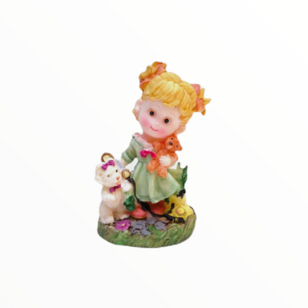 Figura Adorno Decorativo Pequeño Modelos Niños Poliresina