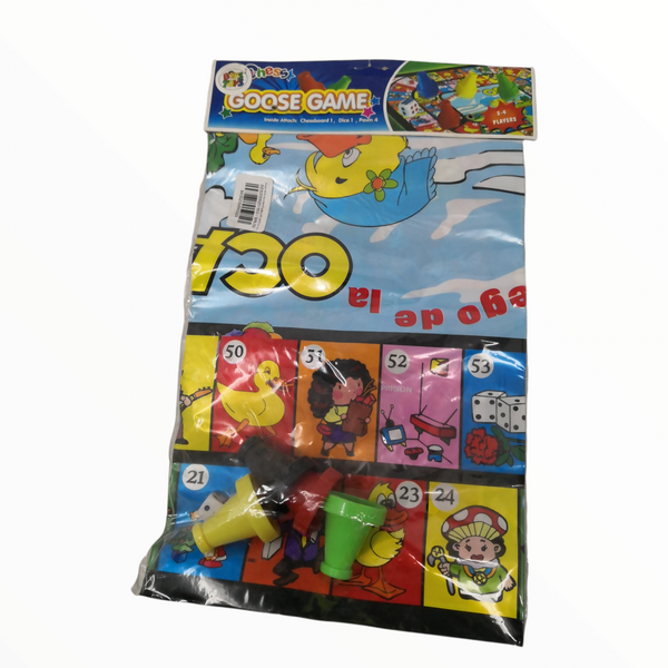 Juego de la oca infantil tablero PLASTICO con Fichas