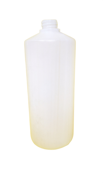 10 Envase Polietileno Alta Densidad 1 L Botella Cilindro Sin Tapa