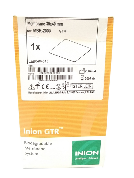 Biodegradable Membrane System INION GTR
