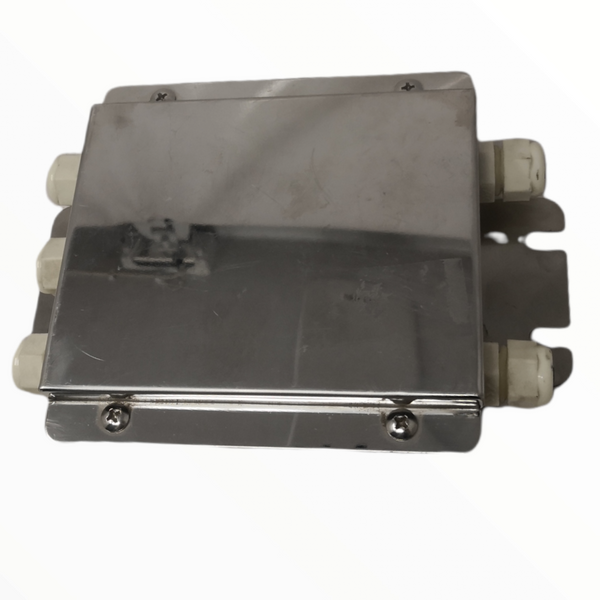 Caja de conexiones 4 salidas Acero Inox 19x14x5 cm