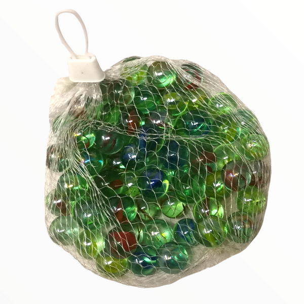 Juego Economico Bolsa 50 Canicas Vidrio Corral Juguete