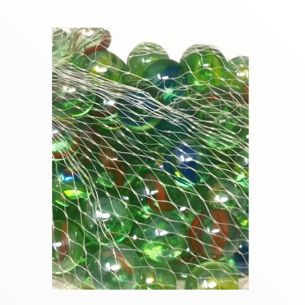 Juego Economico Bolsa 50 Canicas Vidrio Corral Juguete