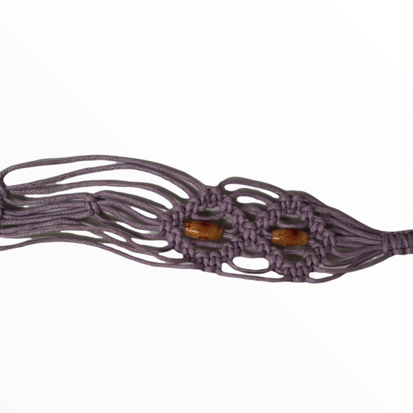 Cinturon de cuerda tejida estilo artesanal 1.8m colores