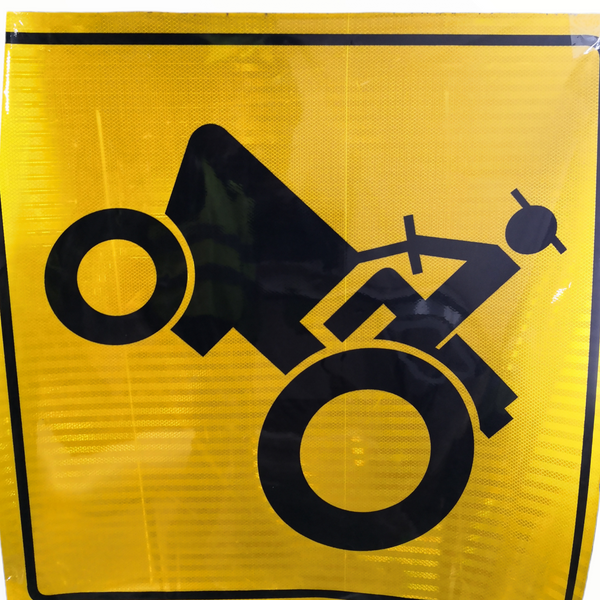 Papel 3M Señal reflejante alta intensidad trafico 87x87 cm