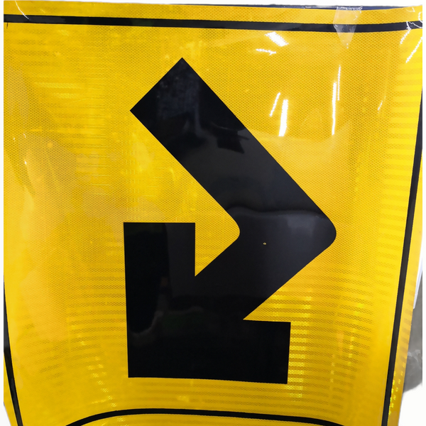 Papel 3M Señal reflejante alta intensidad trafico 87x87 cm