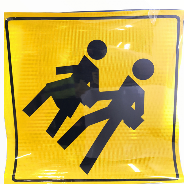 Papel 3M Señal reflejante alta intensidad trafico 87x87 cm