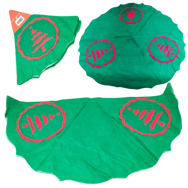 Pie Base Árbol Navideño Tapete Navidad Santa Treasures 86cm