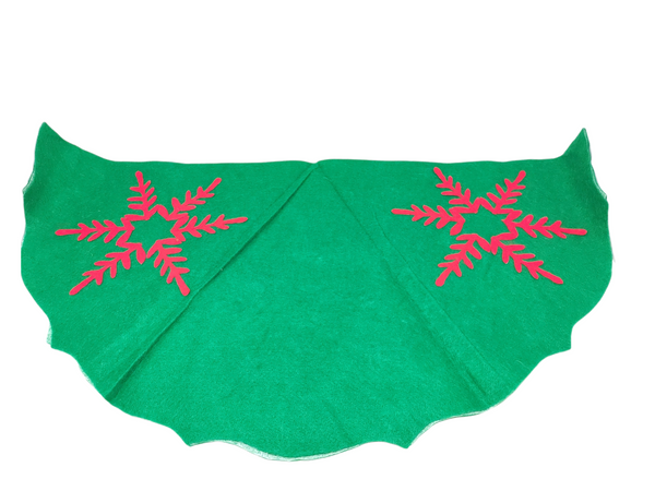 Pie Base Árbol Navideño Tapete Navidad Santa Treasures 86cm