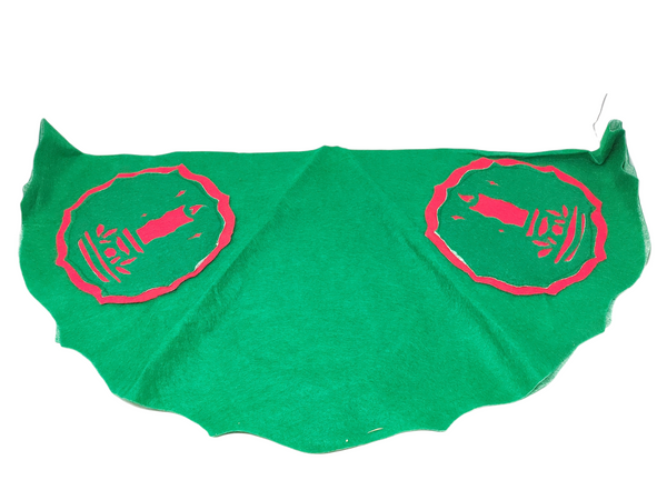 Pie Base Árbol Navideño Tapete Navidad Santa Treasures 86cm