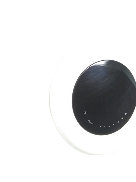 Reloj Digital De Escritorio Lámpara Siete Colores Diferentes