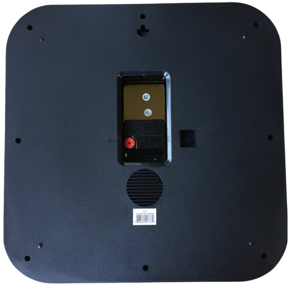 Reloj De Pared Decorativo P733b 30x30 Cm