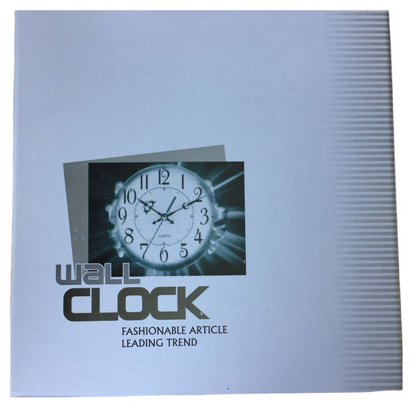Reloj De Pared Decorativo P733b 30x30 Cm