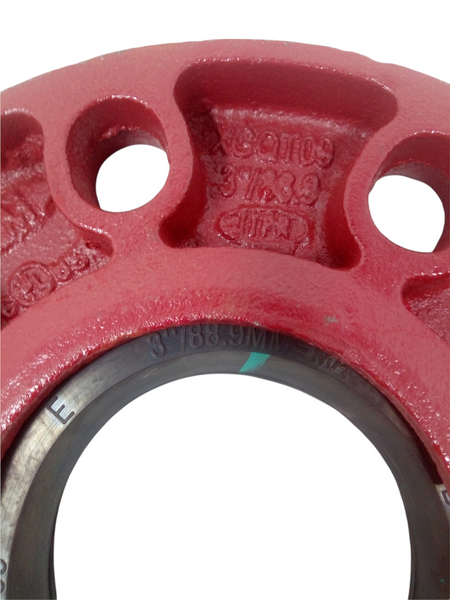 Brida Ranurada Bipartida 3x8 Tuberia Xgqt09 Contra Incendio