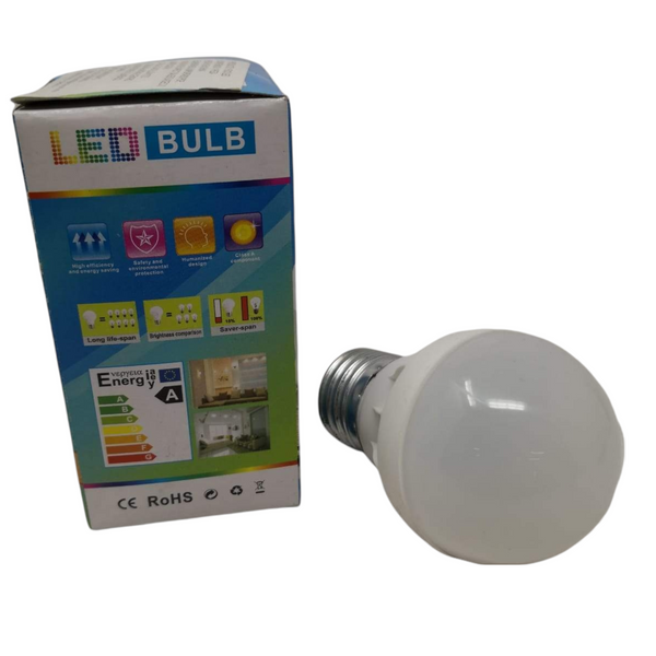 Foco Led Económico Bulb Chico E26/27 pack 3 pz