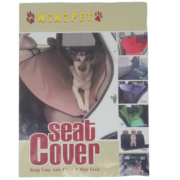 Cubierta Protectora Asientos Carro Para Mascotas Color Negro