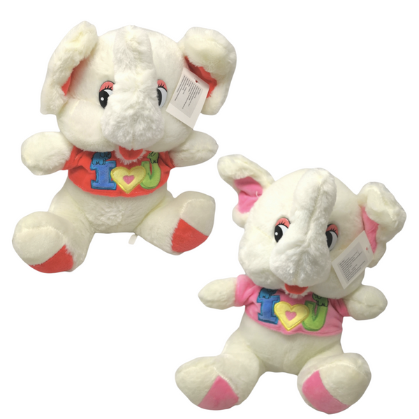 Elefante juguete De Peluche Corazon San Valentin 30 Cm