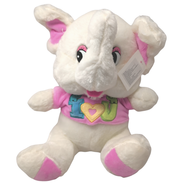 Elefante juguete De Peluche Corazon San Valentin 30 Cm