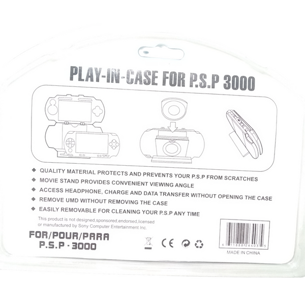 Protector Para Psp 3000 Transparente Hydra